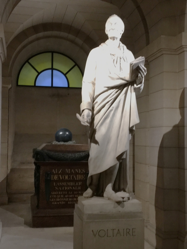 Voltaire im Panthéon Paris